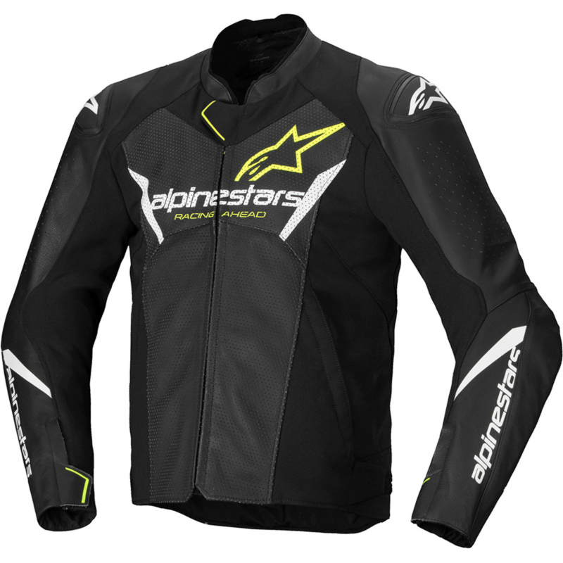 Мотокуртка Alpinestars Faster V3 Airflow Black/White/Yellow купить